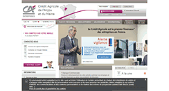 Desktop Screenshot of entreprises.ca-anjou-maine.fr